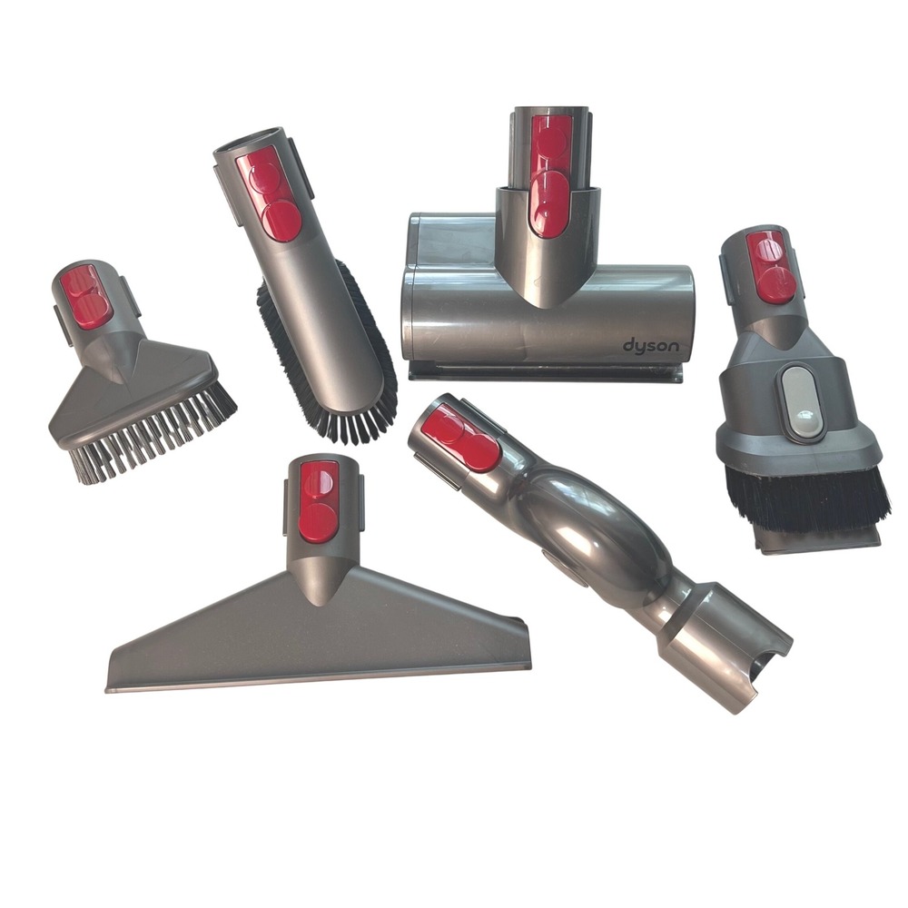 Dyson Vacuum Attachment Tool Set OS Gray 6 Piece Bundle V7 V8 V10 V11 V15